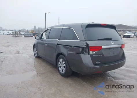 2015 Honda Odyssey Ex-L z USA, uszkodzony, nr VIN 5FNRL5H62FB129856